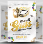 Golden Mardi Gras Flyer