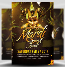 Golden Mardi Gras Flyer 2