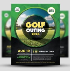 Golf Outing Flyer 3