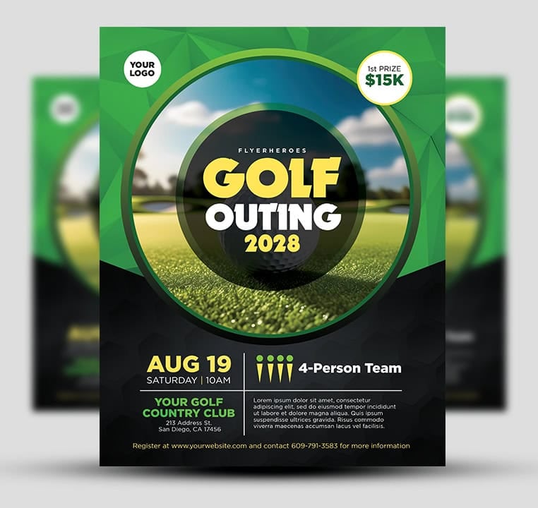 Golf Outing Flyer 3