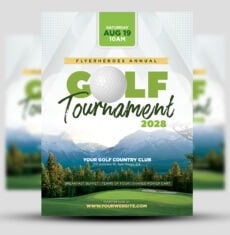Golf Tournament Flyer 1