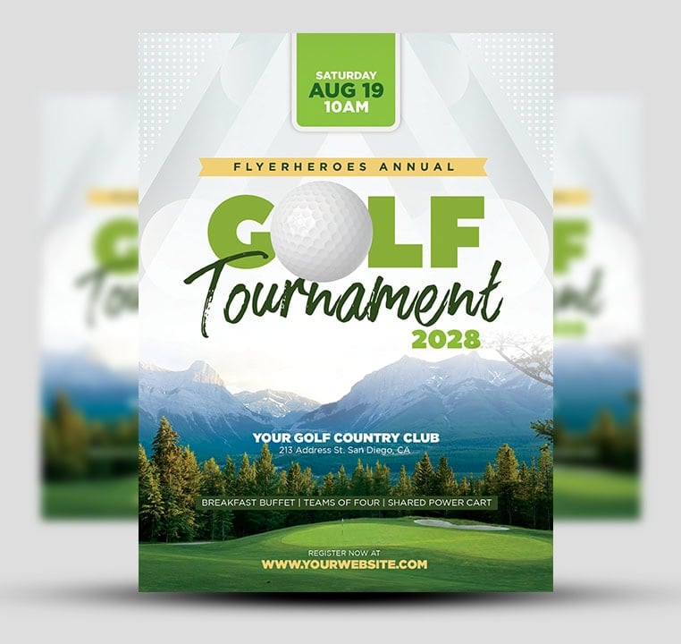 Golf Tournament Flyer 1