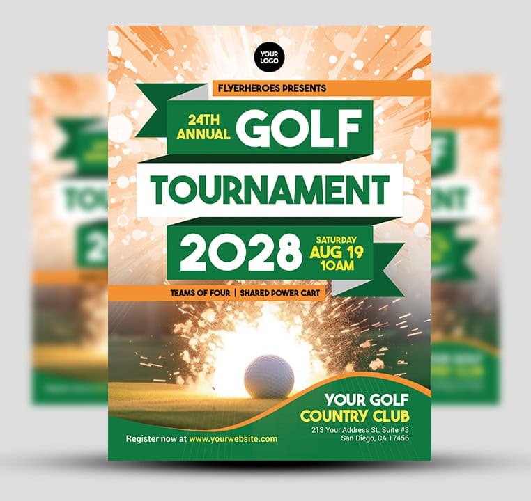 Golf Tournament Flyer 2