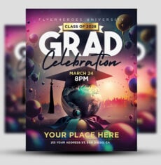 Graduation Celebration Flyer 2