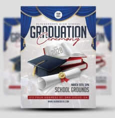 Graduation Ceremony Flyer 1