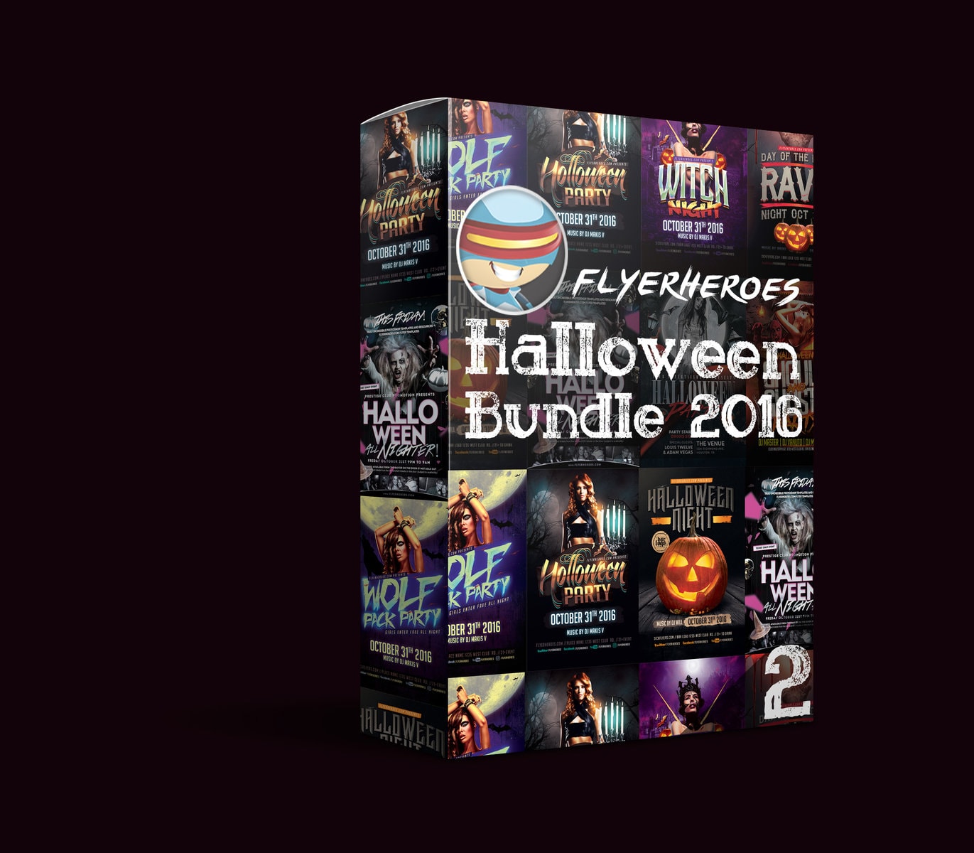 The Evil Affair Halloween Party Flyer Bundle