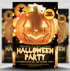 Halloween Party Flyer