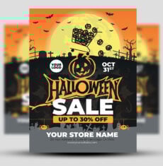 Halloween Sale Flyer 1