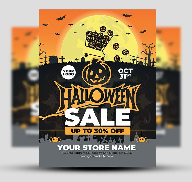 Halloween Sale Flyer 1