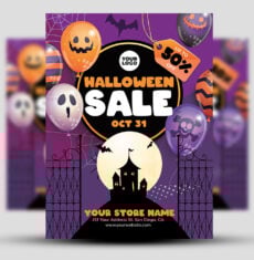 Halloween Sale Flyer 2
