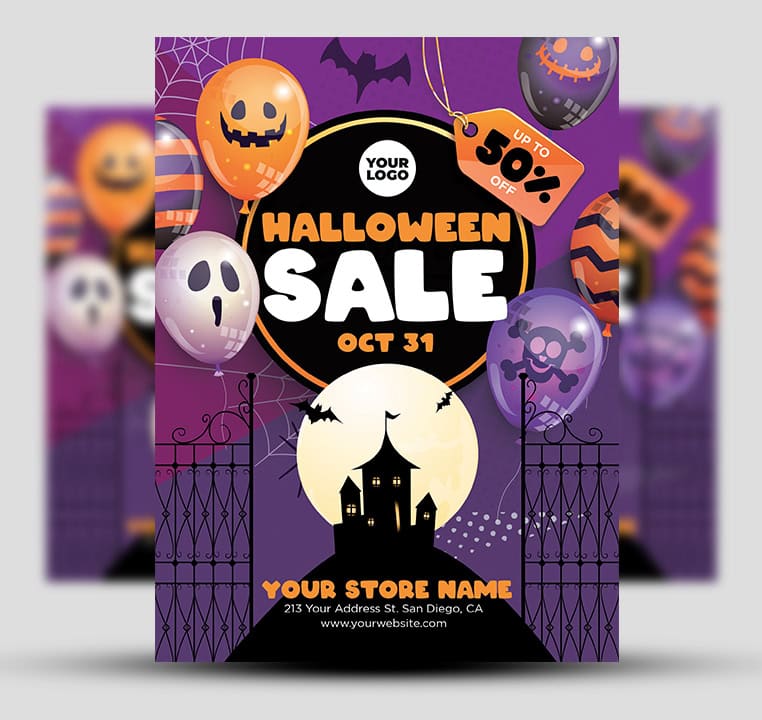Halloween Sale Flyer 2