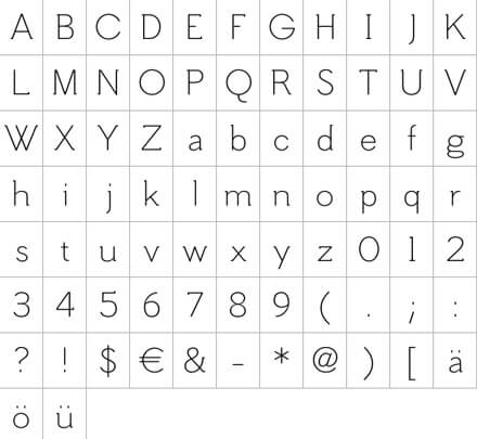 Hilton Serif Fonts sample