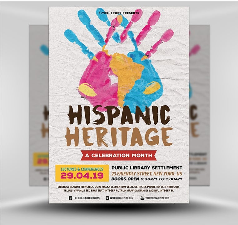 Hispanic Heritage Month Flyer 3