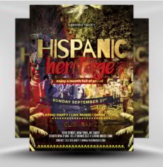 Hispanic Heritage Month Flyer 4