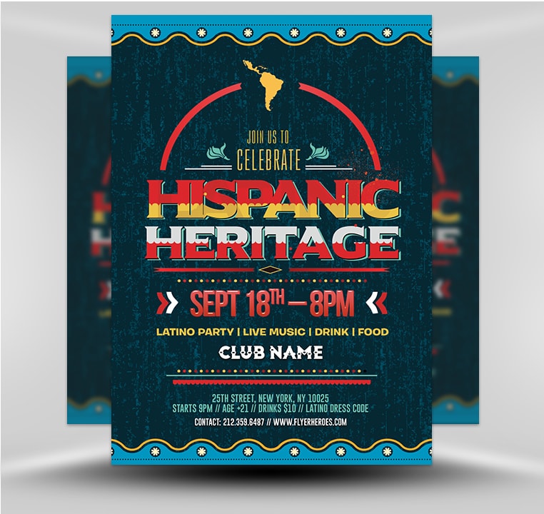 Hispanic Heritage Month Flyer 5