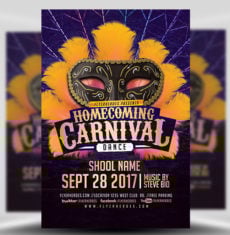 Homecoming Carnival Flyer 2017-2