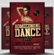 Homecoming Dance Flyer 2017-2