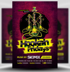 Hookah Fridays Flyer