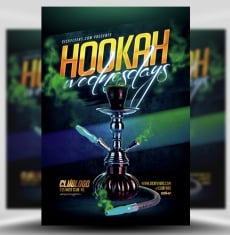 Hookah Wednesdays Flyer
