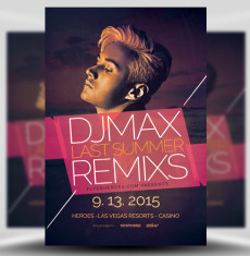 House Remixes Flyer