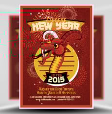 Illustrated Chinese New Year Flyer 1