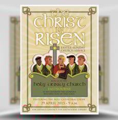 Illustrated Church Flyer