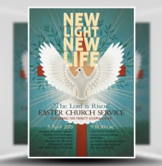 Illustrated Easter Flyer