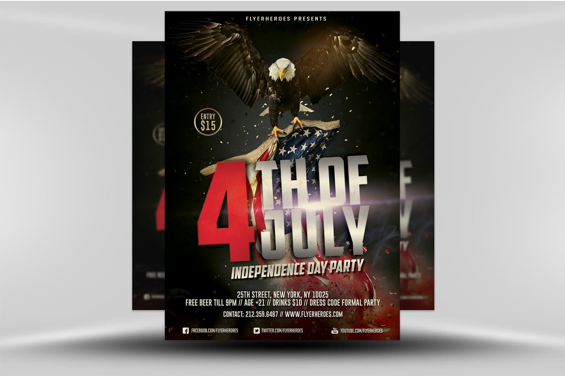 Independence Day Flyer 03-19