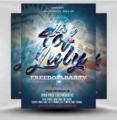 Independence Day Flyer 1