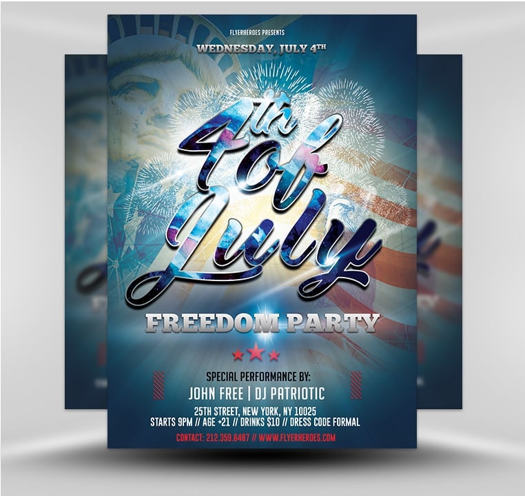Independence Day Flyer 1