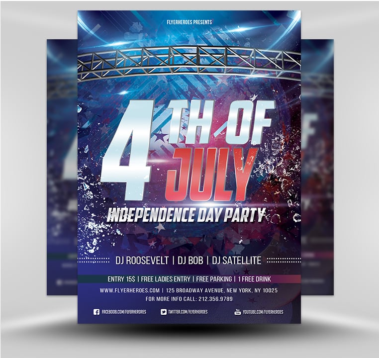 Independence Day Flyer 3