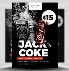 Jack and Coke Flyer