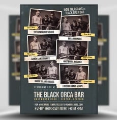 Jukebox Indie Flyer