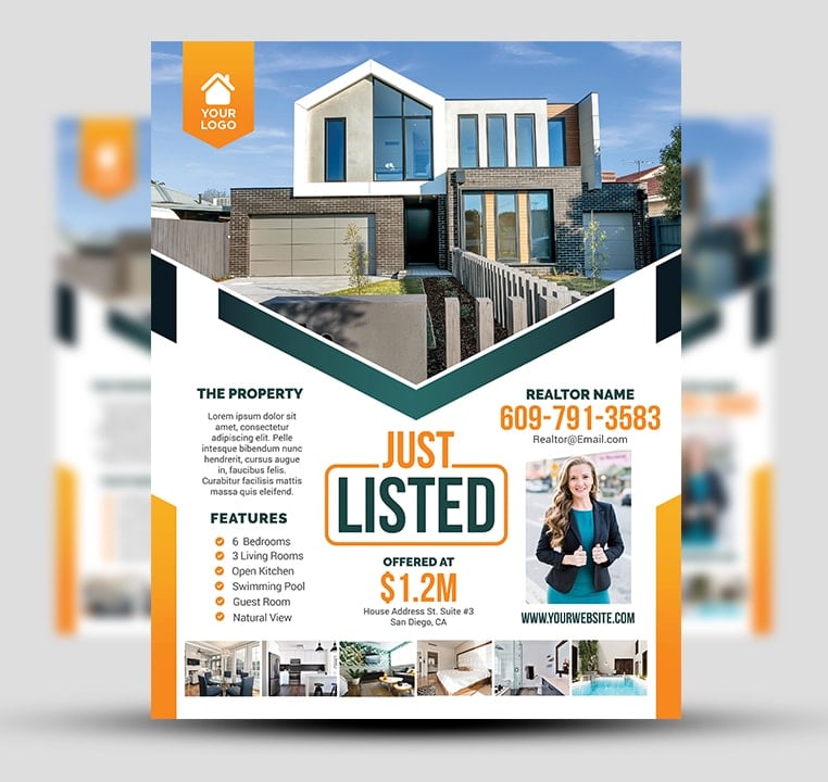 Just Listed Modern Flyer 1