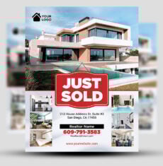 Just Sold Simple Flyer 1