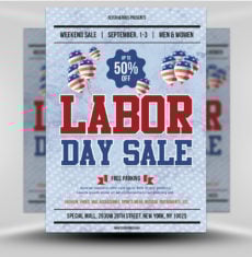 Labor Day Sale Flyer 5