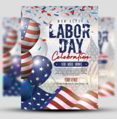 Labor Day Celebration Flyer 1