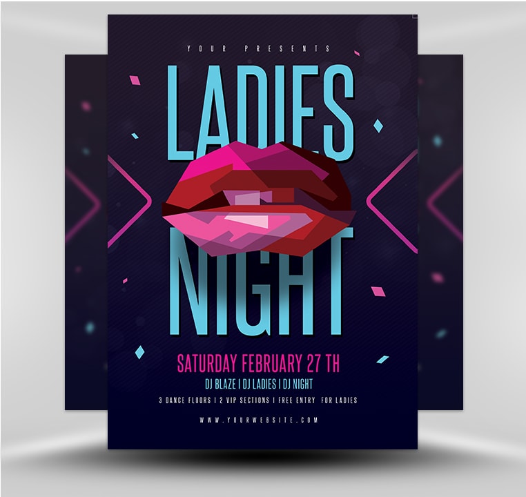 Ladies Night Flyer 1