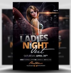 Ladies Night Out Flyer