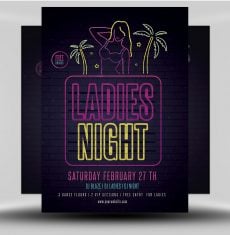 Ladies Night Flyer 01