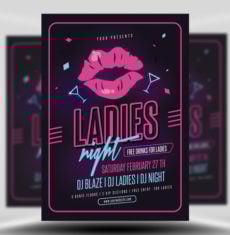 PRO EXCLUSIVE: Ladies Night Flyer