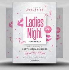 Ladies Night Flyer 02