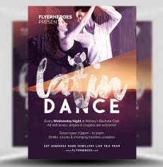 Latin Dance Free Flyer