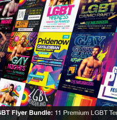 LGBT Flyer Bundle