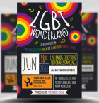 LGBT Wonderland Flyer