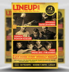 LineUp Indie Poster Template