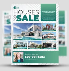 Listing Sheet Modern Flyer 1