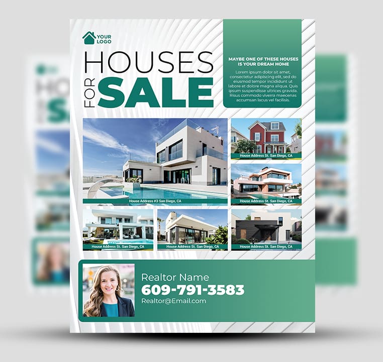 Listing Sheet Modern Flyer 1