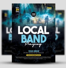 Local Band Playing Flyer 1