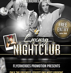 Luxury Nightclub Flyer Template